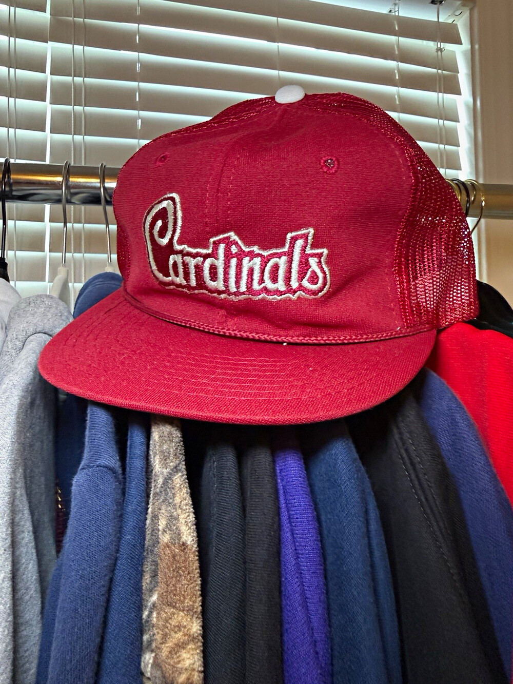 Sports Specialties St. Louis Cardinals NFL Red Mesh Snapback Hat OS